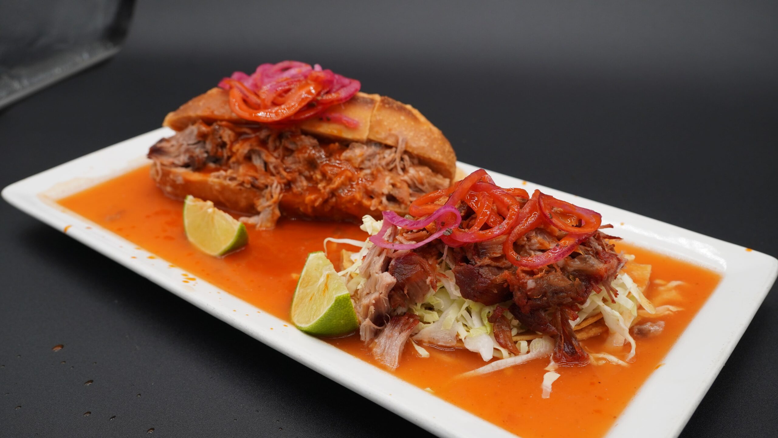 Torta Ahogada + Taco